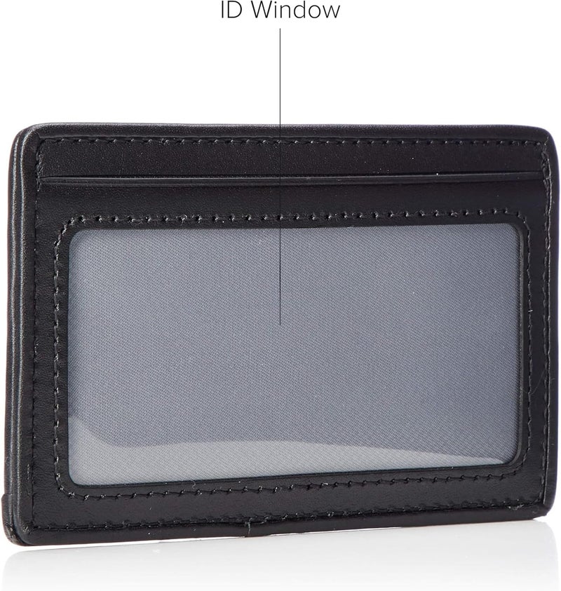 Tumi - Alpha Slim Card Case - Slim Billfold Wallet for Travel - Slip Pocket Wallet - Small Wallet - 2.8" X 4.1" X 0.2" - Black - Image 4